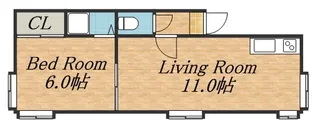 メゾンドプチ【2階】の間取り