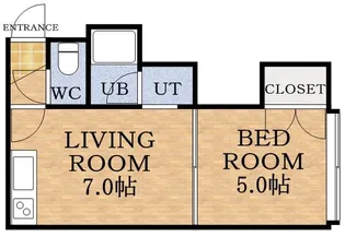 リア・クリスタル【302号室】の間取り