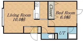 メゾンシュペール【203号室】の間取り