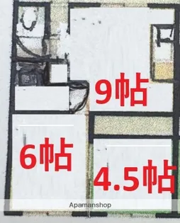 パームリバー【201号室】の間取り