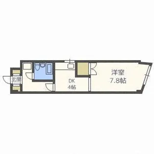 ハイツしらかば【2階】の間取り