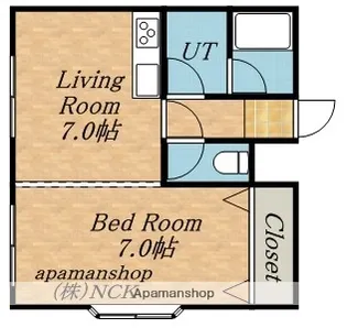 ノースランド発寒Ⅱ【1階】の間取り