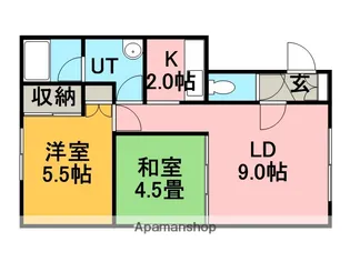 フィオーレパーク【2階】の間取り