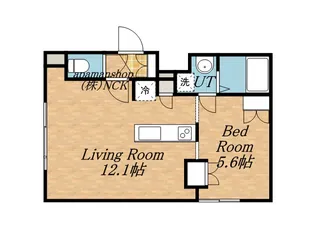 コラージュ琴似【3階】の間取り
