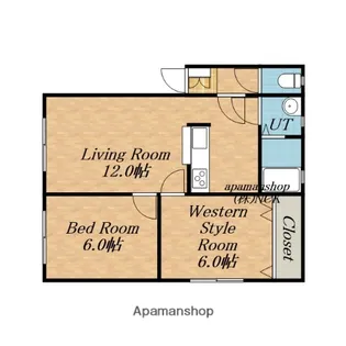 ちえぶくろ【1階】の間取り