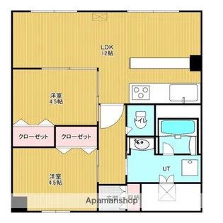 ライオンズマンション伏見第5【6階】の間取り