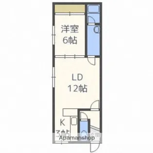 ウエストイン【2階】の間取り