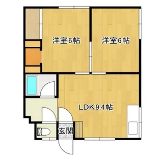 伊藤マンション【1階】の間取り