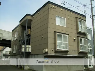 北海道札幌市北区新川一条1丁目【アパート】の外観