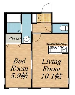 A BOND【3階】の間取り