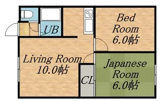 ラフォーレ12【301号室】の間取り