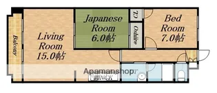 総業八軒ハイム【1階】の間取り
