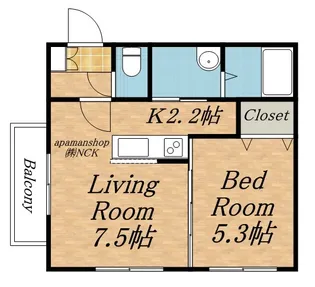 LUMIERE琴似【3階】の間取り