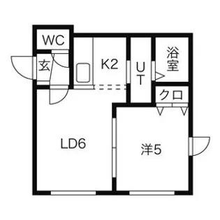 ブランノワール湖水【2階】の間取り