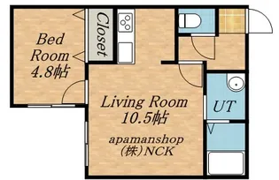 RING COMMONS【4階】の間取り