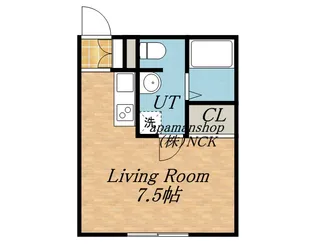 ヒルズ・ラ・ルミエール【1階】の間取り