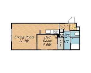 KOTONI GROOVE【2階】の間取り