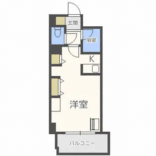 アブニール桑園【0503号室】の間取り