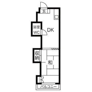 メゾン16【0415号室】の間取り