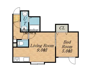 プルメリア明日風【2階】の間取り