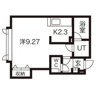 アウローラ911【1階】の間取り