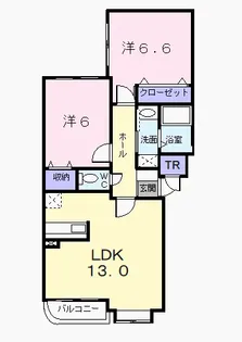 H・Kレヂデンス【3階】の間取り