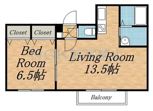 カーサ・エムズ【4階】の間取り