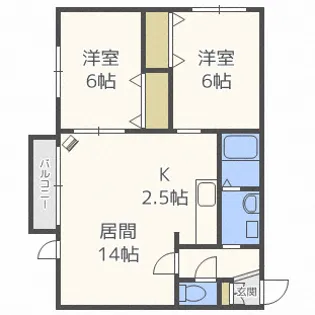 パークコート西宮の沢【3階】の間取り