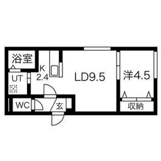 ANTIQUE(アンティーク)【3階】の間取り