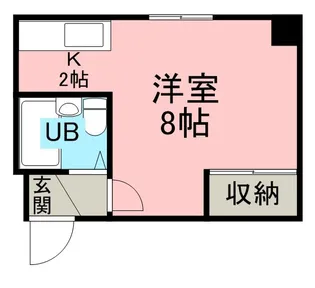 グリーンハイム【502号室】の間取り