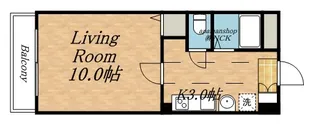 3R’S【306号室】の間取り