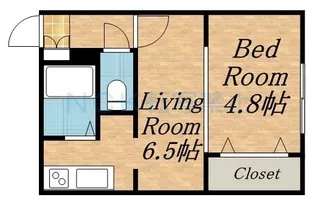 LACELLE【4階】の間取り