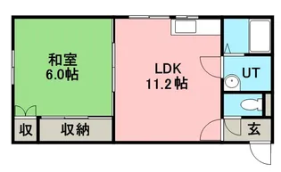 コーポさわむら【3階】の間取り