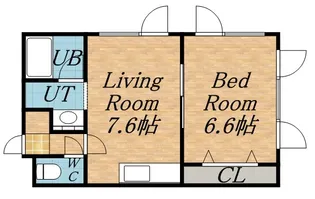 ラ・グランデII【2階】の間取り