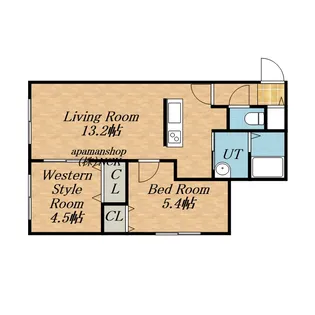 S.FIELD手稲本町【4階】の間取り