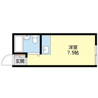 ハイツリラ【6号室】の間取り