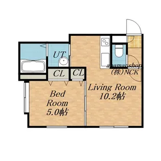 ヴィラ・ リベルタス【2階】の間取り