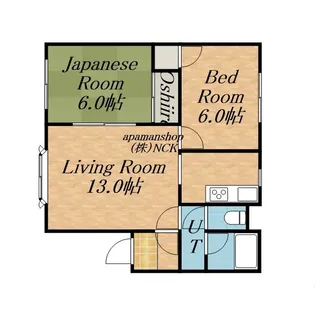 ビレッジ4・3【103号室】の間取り