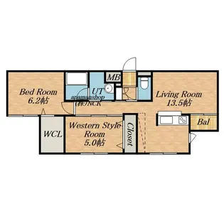 ROYAL TERRACE HASSAMU(ロイヤルテラス発寒)【3階】の間取り