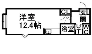 プラチナマンション琴似【306号室号室】の間取り