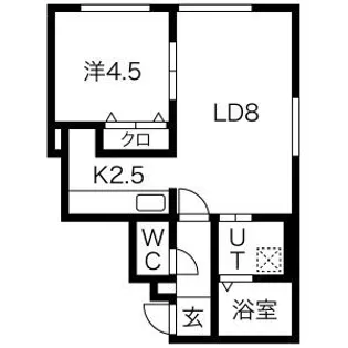 ARROWSⅡ【2階】の間取り