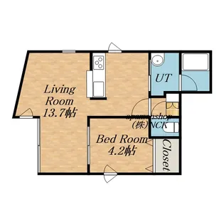 SーSTAGE本町【2階】の間取り