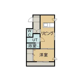 アーバンハイツ北2条【2階】の間取り