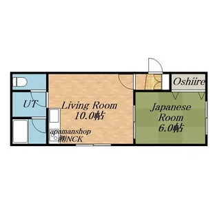 コーポさわむらⅡ【2階】の間取り