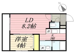 RS3ー2【3階】の間取り
