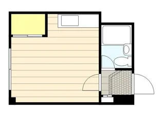 福住ビル【203号室】の間取り