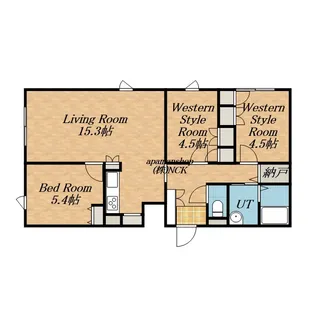 ビラ・ソラシア【3階】の間取り