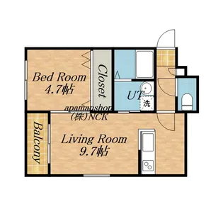 BAMBINO(バンビーノ)【2階】の間取り