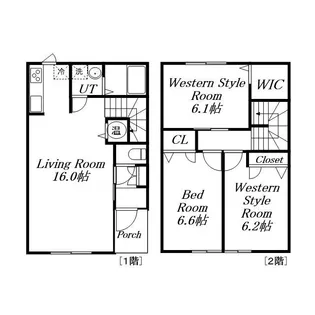 アコルデガーデンA棟【1階】の間取り