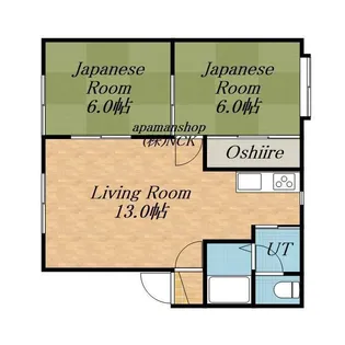 アーバンライラックⅡ【2階】の間取り